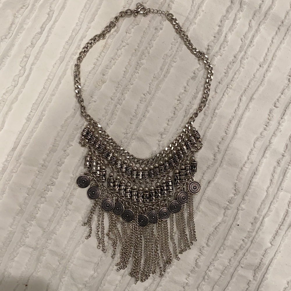 Silver necklace